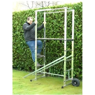 ESCALUX Echafaudage de jardin aluminium 3 m HORTUS 140