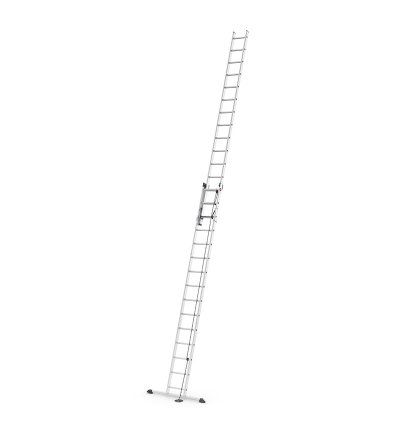 HAILO Echelle coulissante &agrave; corde 2 plans 2x15 &eacute;chelons - 8.40m