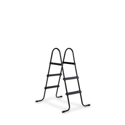 EXIT TOYS Echelle de piscine pour hauteur de cadre de 60-90cm - noir