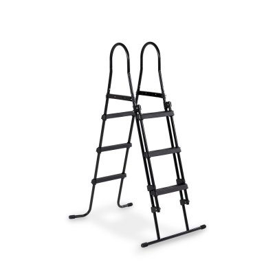 EXIT TOYS Echelle de piscine pour hauteur de cadre de 91-107cm - noir