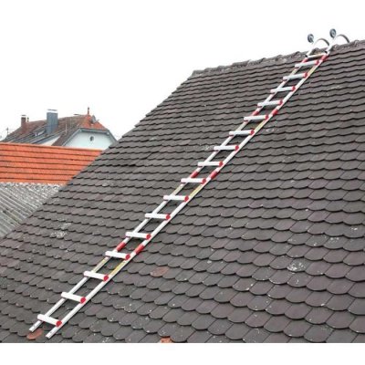 CENTAURE Echelle De Toit Aluminium &Eacute;cartement 39cm - 5,85 M