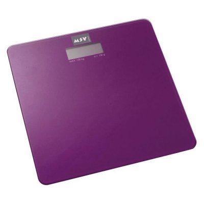 MSV Echelle  en verre tremp&eacute; violet
