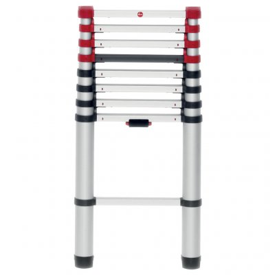 HAILO Echelle t&eacute;lescopique aluminium 9 marches , utilisation r&eacute;guli&egrave;re  