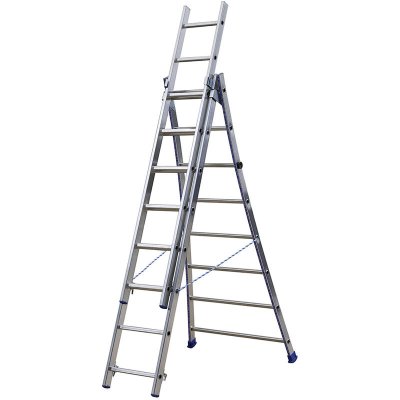 CENTAURE Echelle transformable KET3 - 3x12 barreaux - 8.80 m