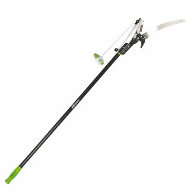 RIBIMEX Echenilloir avec manche telescopique 2.41 m, pres10-mt PRES10+MT
