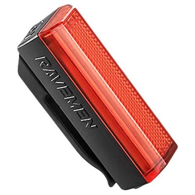 RAVEMEN Eclairage arri&egrave;re  TR20 (rechargeable via port USB) - Noir