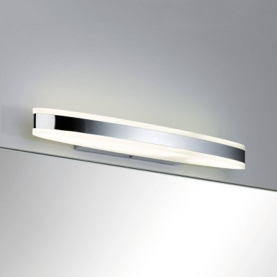 PAULMANN Eclairage miroir KUMA LED IP44 9W blanc chrome Gris 