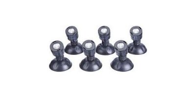 PONTEC Eclairage submersible 0.5 W  43187 LED int&eacute;gr&eacute;e noir