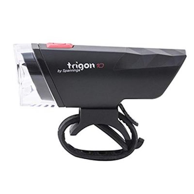 SPANNINGA ECLAIRAGE VELO KIT TRIGON AV+AR PILES 10 Lux