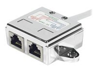 MCAD Eclateur de paires RJ45 Cat.5e STP M/F-F (15 cm)