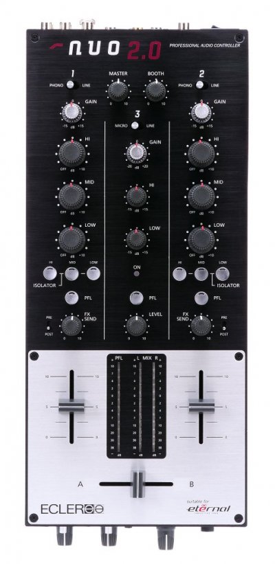 ECLER  Nuo 2 Table De Mixage 8 Entrees / 3 Voies / 2 Sorties