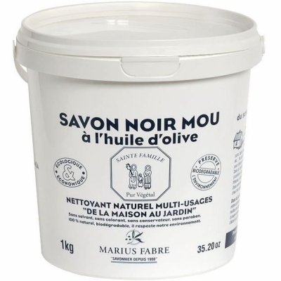 MARIUS FABRE Ecodis - Savon noir p&acirc;te, 1Kg