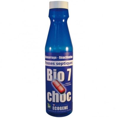 BIO7 Ecog&egrave;ne - ecogene -  Choc suractivateur de fosse septique - 375 g