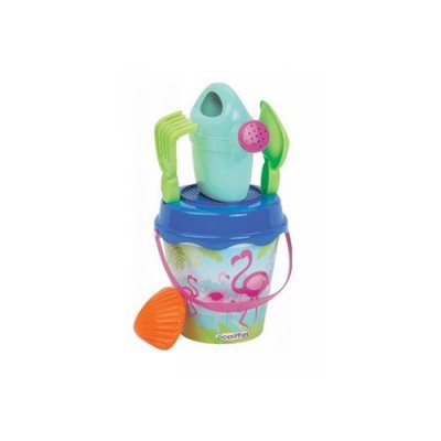 ECOF ECOIFFIER SUMMER Seau 16 cm Flamant Rose Garni