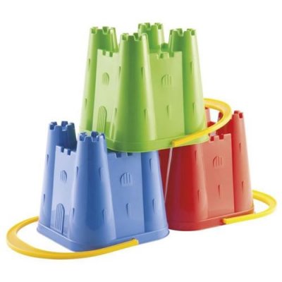 ECOIFFIER  SUMMER Seau Ch&acirc;teau Fort 14 cm - mod&egrave;le al&eacute;atoire