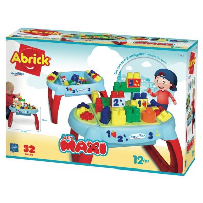 ECOIFFIER  Table d'&eacute;veil Les Maxi Abrick