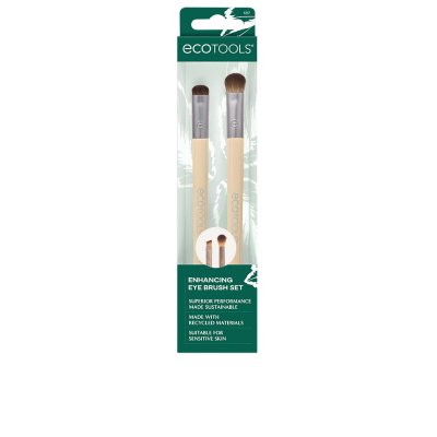 ECOTOOLS  Duo de pinceaux pour les yeux &agrave; double extr&eacute;mit&eacute;