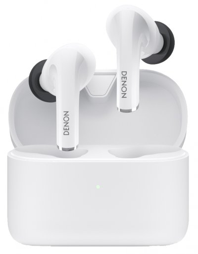 DENON Ecouteurs AH-C830WNC Sans Fil Bluetooth Intra-Auriculaire Plastique Blanc