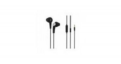 DACOMEX Ecouteurs Avec Micro Jack 3.5 Mm 4 Points Noir