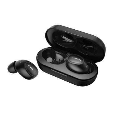 AWEI Ecouteurs  Bluetooth Sans Fil &Eacute;tanche IPX6 Noir