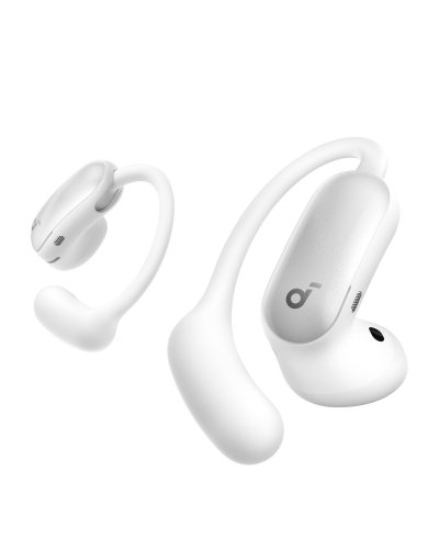 ANKER Ecouteurs Bluetooth AeroFit 2 Pro avec r&eacute;duction de bruit Blanc