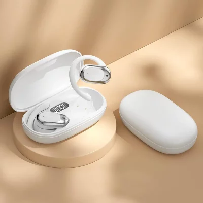 YONIS Ecouteurs Bluetooth Confortables R&eacute;duction De Bruit Son Immersif Longue Autonomie Blanc 