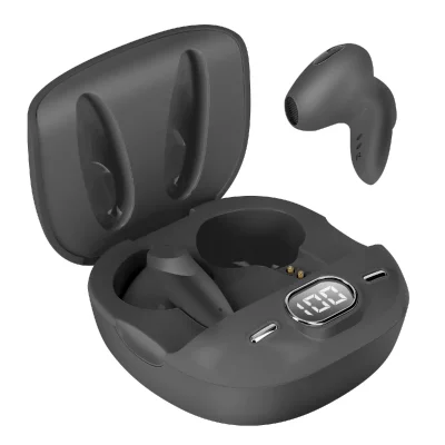 LINQ Ecouteurs Bluetooth Noir Kit main libre et Commandes Tactiles