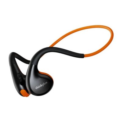LENOVO Ecouteurs bluetooth open-ear &agrave; conduction osseuse - sport & gaming - Noir