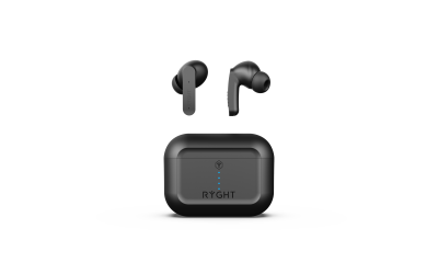 RYGHT Ecouteurs bluetooth pulse anc noir 3760206480750