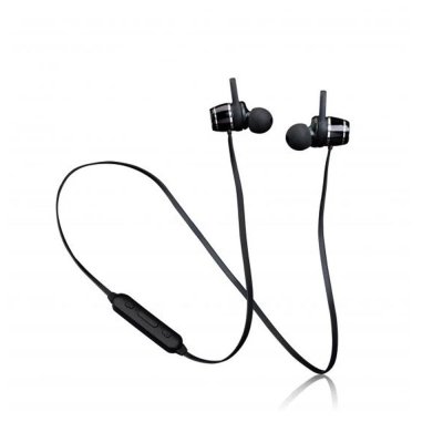 LENCO Ecouteurs Bluetooth r&eacute;sistants &agrave; la transpiration  EPB-030BK Noir 