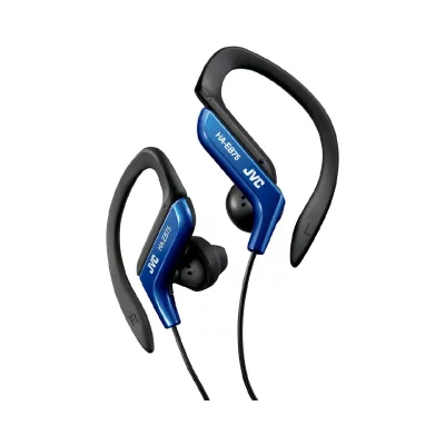 JVC Ecouteurs clip sport ajustables finition bleue  ha-eb75-a-e nc