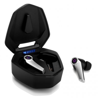 AUGUST &Eacute;couteurs De Jeu Bluetooth Tws &Eacute;tui De Voyage &Agrave; Double Microphone &Agrave; Faible Latence Usb-c - Epg500 