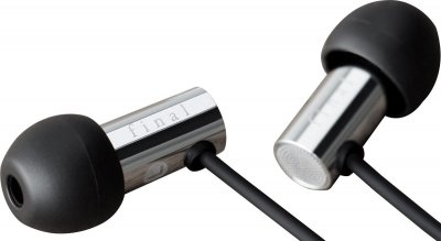 FINAL Ecouteurs E3000 FBA_FI-E3DSS Jack 3.5mm Avec Fil Isolation Acoustique Argent
