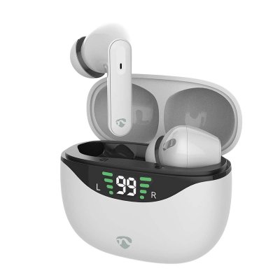 NEDIS &Eacute;couteurs enti&egrave;rement sans fil  HPBT2450WT Blanc 