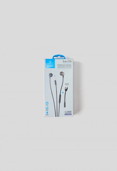 RYGHT Ecouteurs filaire intra-auriculaire  Salto Noir