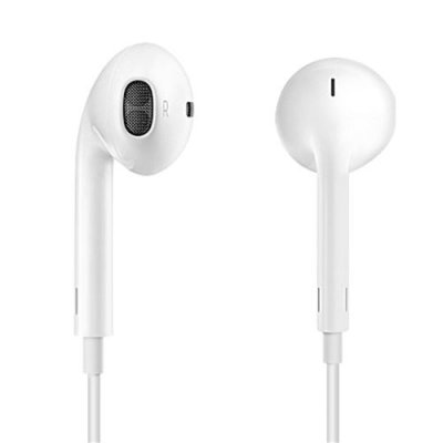 GENERIQUE Ecouteurs Filaires Universels Intra-auriculaires Microphone T&eacute;l&eacute;commande Blanc