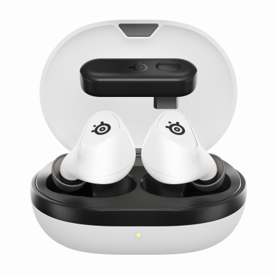 STEELSERIES &Eacute;couteurs gaming sans fil  Arctis Gamebuds pour Playstation, Blanc