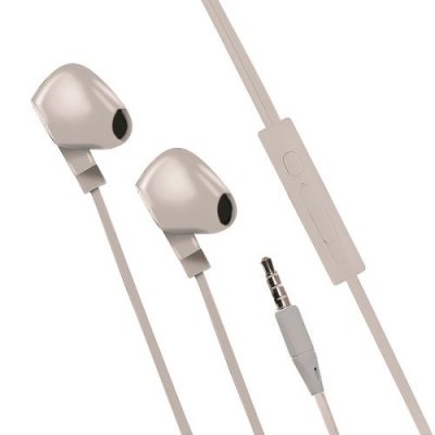 MOOOV Ecouteurs intra auriculaire avec micro 1,2 m - gris - 493162  