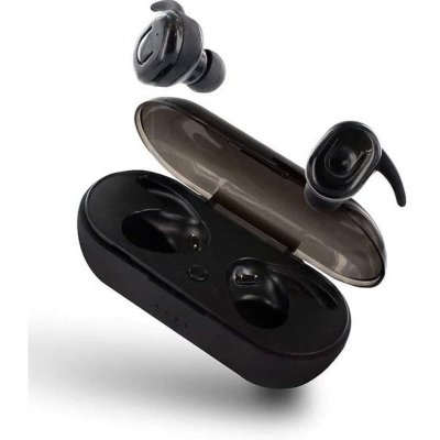 HF COMPANY Ecouteurs intra auriculaire bluetooth tws - noirs