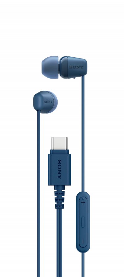 SONY Ecouteurs intra auriculaire filaire  IER EX15C Bleu - Neuf