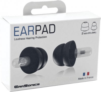 EARSONICS Ecouteurs intra auriculaires  Earpad universel 