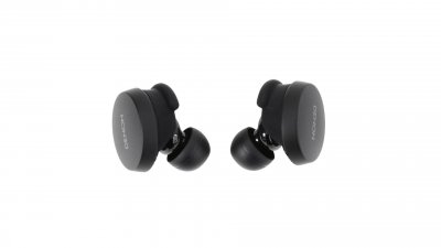 DENON Ecouteurs intra-auriculaires sans fil Bluetooth  PerL avec r&eacute;duction de bruit active Noir