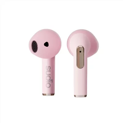 SUDIO Ecouteurs intra-auriculaires sans fil Bluetooth  N2 Rose