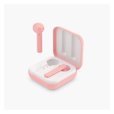 Ecouteurs intra-auriculaires sans fil Rose, touch cont&ocirc;le, USB TYPE-C