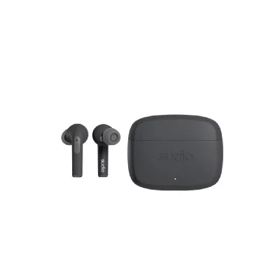 SUDIO Ecouteurs intra-auriculaires sans fil  N2 Pro avec r&eacute;duction de bruit Noir