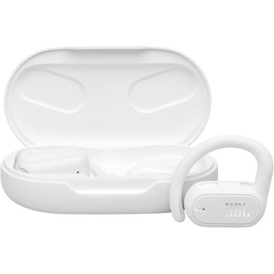JBL Ecouteurs  Soundgear Sense Blanc, Ecouteurs &agrave; conduction a&eacute;rienne