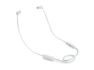 JBL Ecouteurs  T110 Bluetooth Blanc