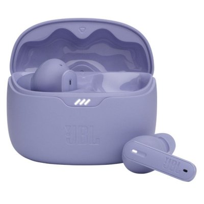 JBL Ecouteurs  Tune Beam Violet sans fil a reduction de bruit