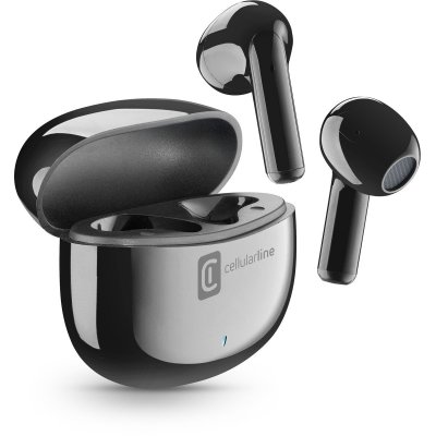 CELLULAR LINE Ecouteurs Kaps true wireless capsule avec bo&icirc;tier de charge commandes tactiles