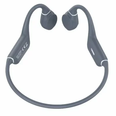 LEOTEC &Eacute;couteurs  Conduction Osseuse Kuri Gris - Batterie 180mah - Ipx5 - Appels